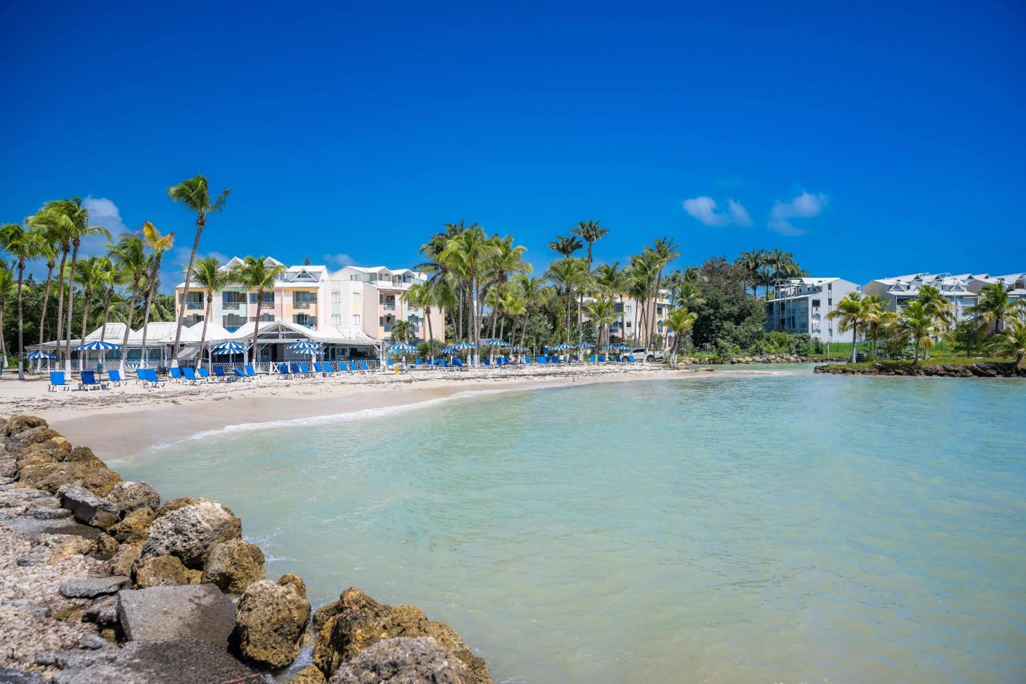 Appartement Bord De Mer Tres Fonctionnel , Sur La Plage & Vue Mer Exceptionnelle Le Gosier  Eksteriør billede